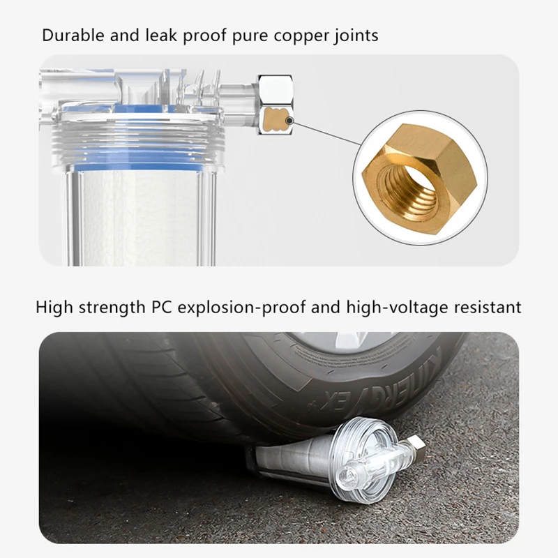 Universal PP Cotton Water Filter Cartridge – Replaceable Inline Filter for Shower,Faucet&Heater,Protects Against Sediment & Rust
