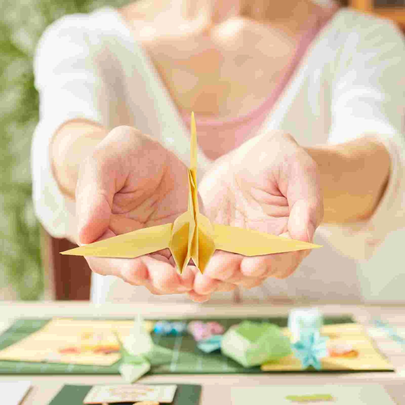 100 Sheets 70g A4 Size Multipurpose Paper Printing Folding Paper Handcrafts Typing Papers Manual Cutting Craft Paper for Off