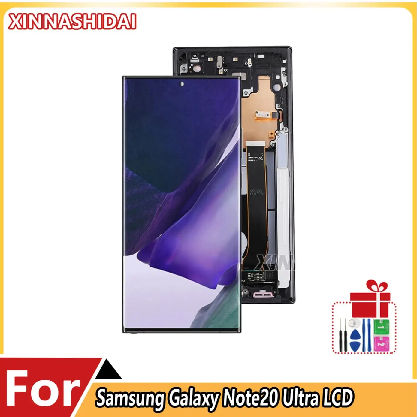 100% tested oled Display For Samsung Galaxy Note 20 Ultra oled display N986B N986B/DS N986U N986W N9860 LCD Touch Screen Panel