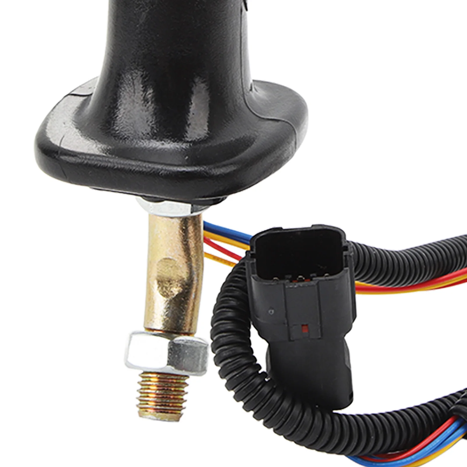 2 قطعة 3 زر حفارة المقود مقابض 6 دبوس سبائك الألومنيوم ل Doosan DH DX150 215 225 300 370 ‐ 9C حفارة عصا التحكم عدة