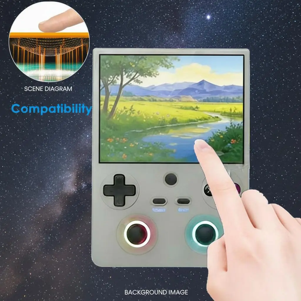 

Защитная пленка для экрана портативной игровой консоли Ambronic RG477V, 4,7 дюйма