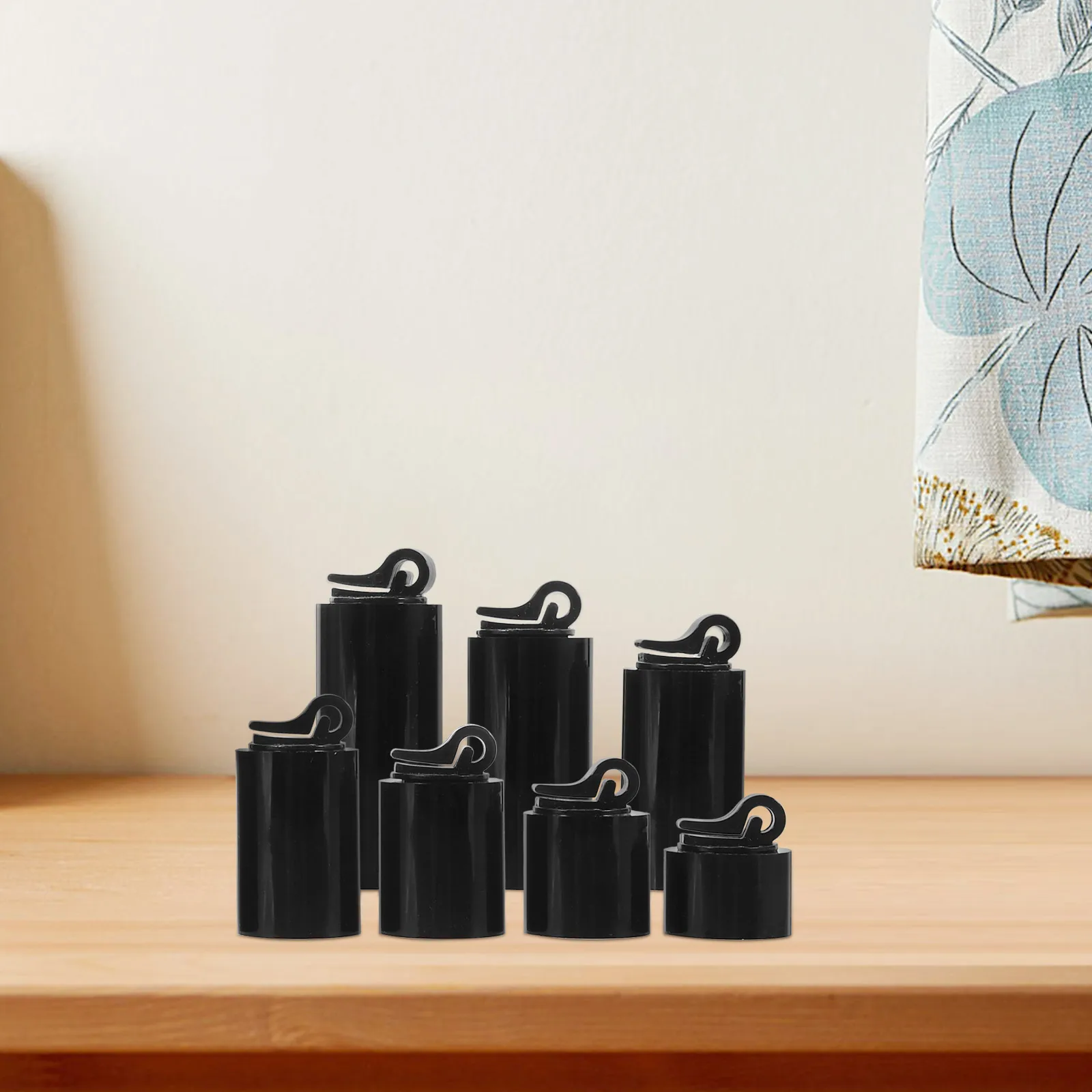 

Black Acrylic Ring Display Stand Jewelry Holder for Finger Sports Clear Wedding