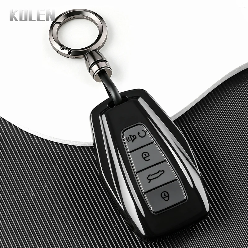 Fashion TPU Car Key Case Cover Fob For Geely Emgrand Global Kulrey Hawk GX7 Okavango NL3 SUV GT GC9 Coolray X6 X7 EX7 Geometry C