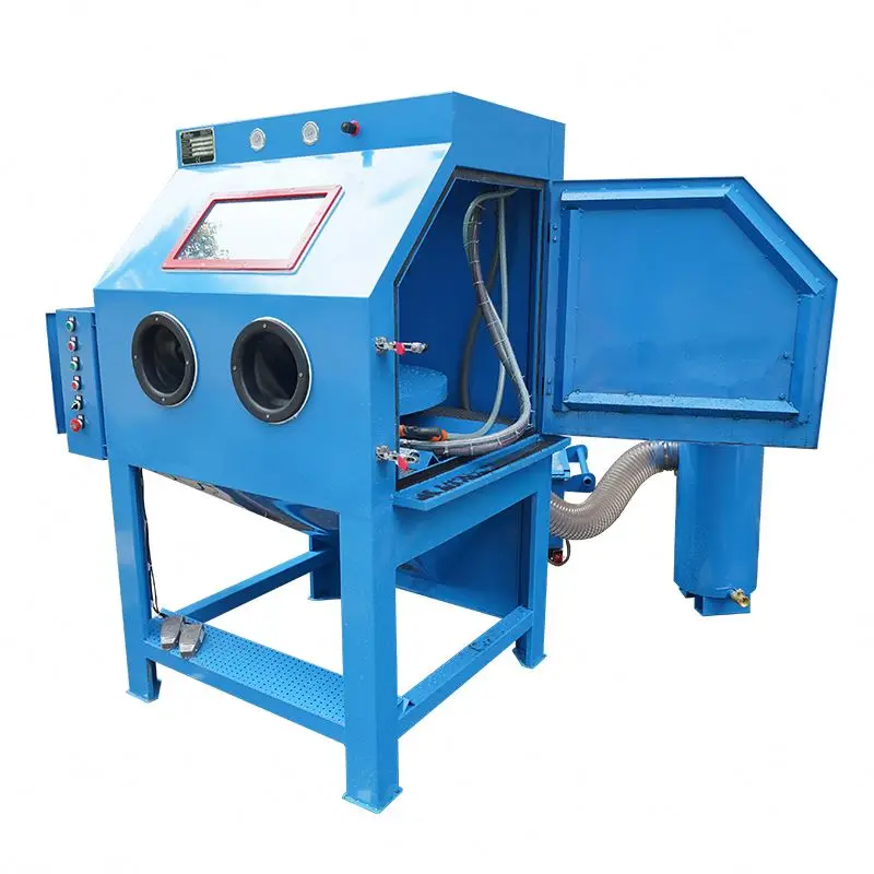 Closed Loop Wet Sand Blasting Machine With Water Recirculation System
