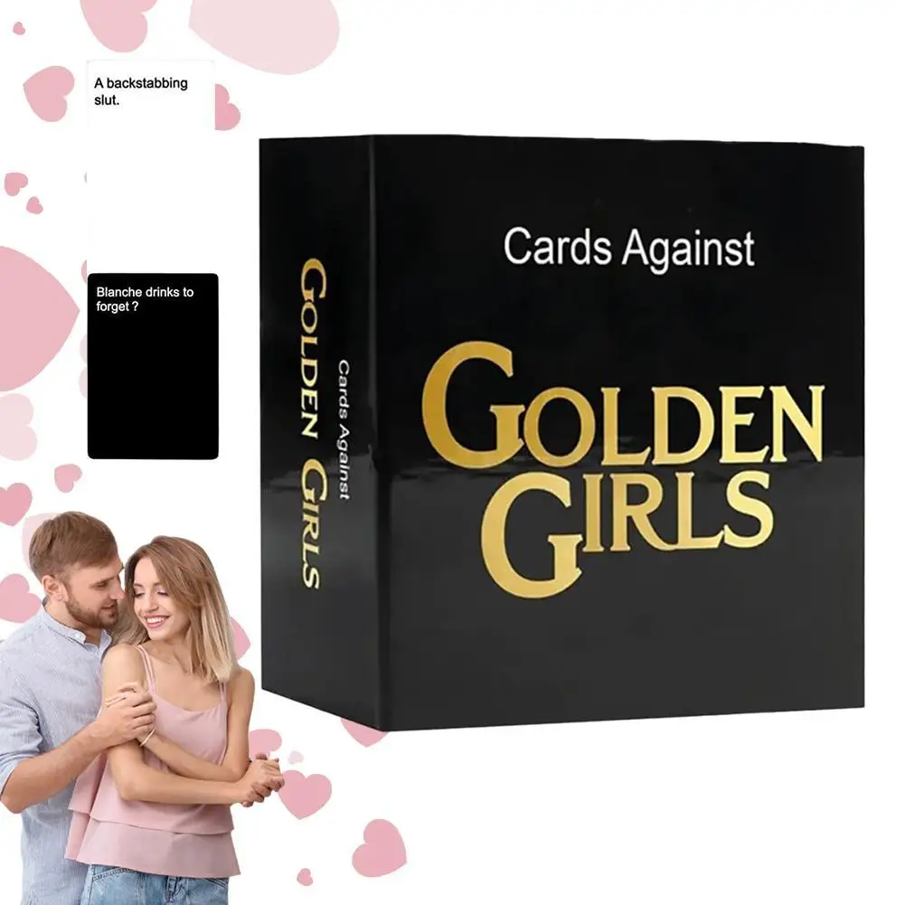 Card Against Golden Girls, Card Against Golden Girls Game,A Party Card Game For Christmas Game Night, Game For Christmas Nights