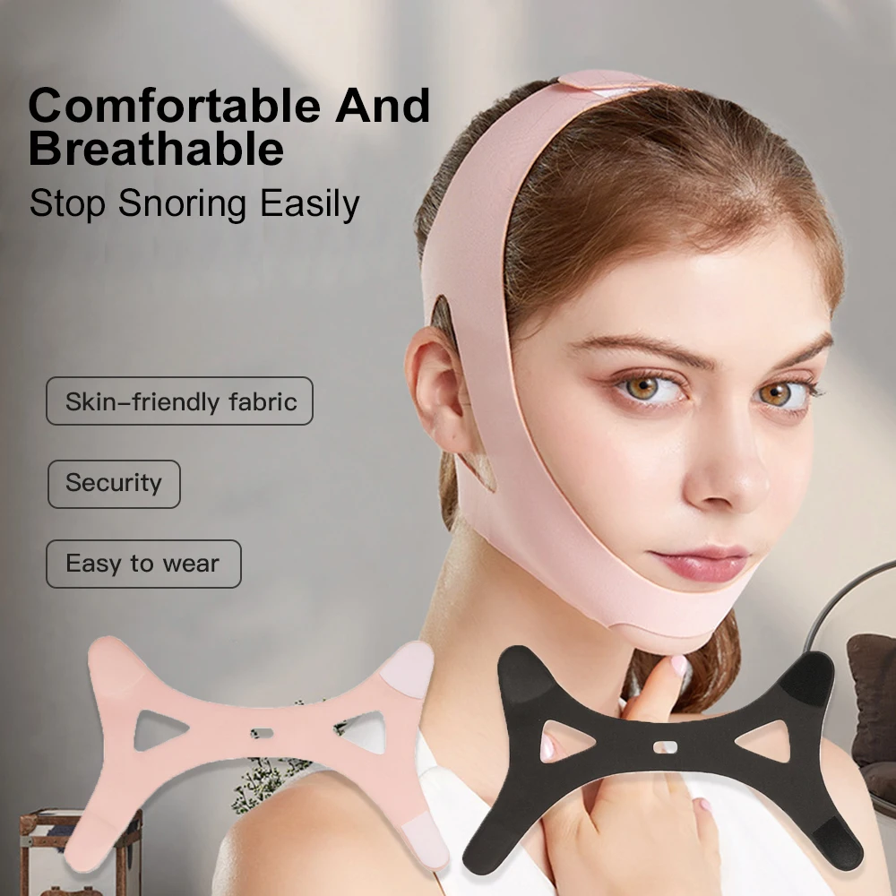 V-Shape Face Lift Anti-Snoring Band Open Mouth Breathing Corrective Anti Wrinkle Strap Skin Care Beauty Tools Shaper Facial Chin