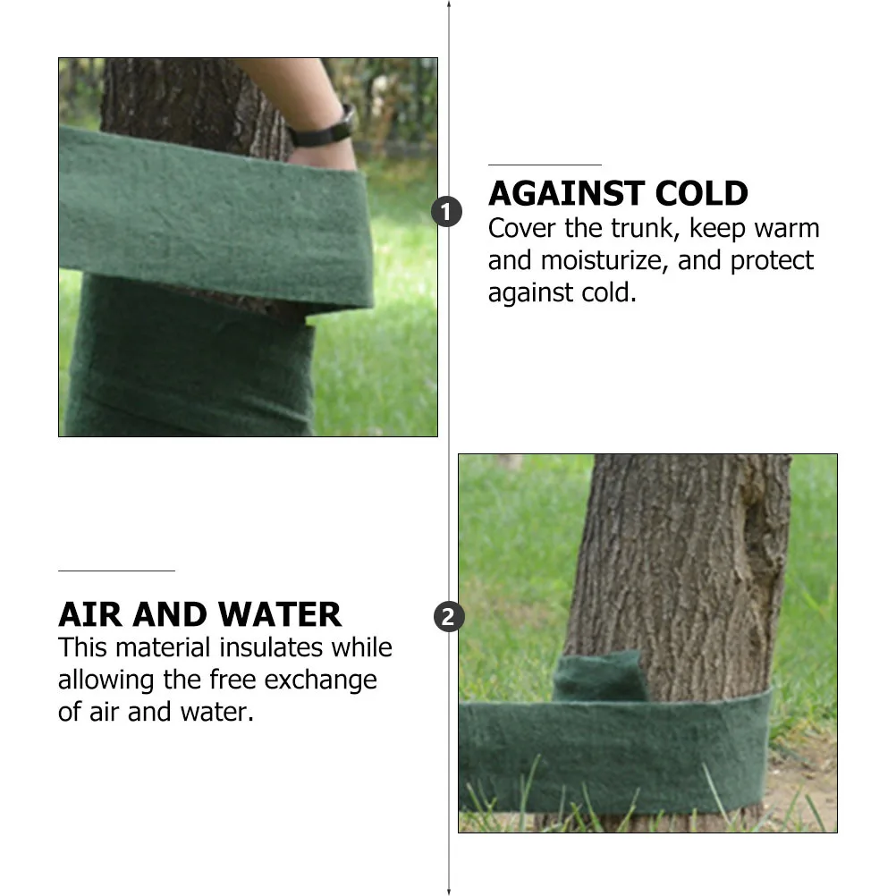 20 متر الأشجار حماية التفاف الشتاء واقية النباتات ضمادة الدافئة حفظ ترطيب طبقة مزدوجة غير المنسوجة النسيج تنفس