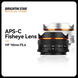 Brightin Star - 10mm F5.6 Fisheye Wide Angle APS-C Mirrorless Camera Lens