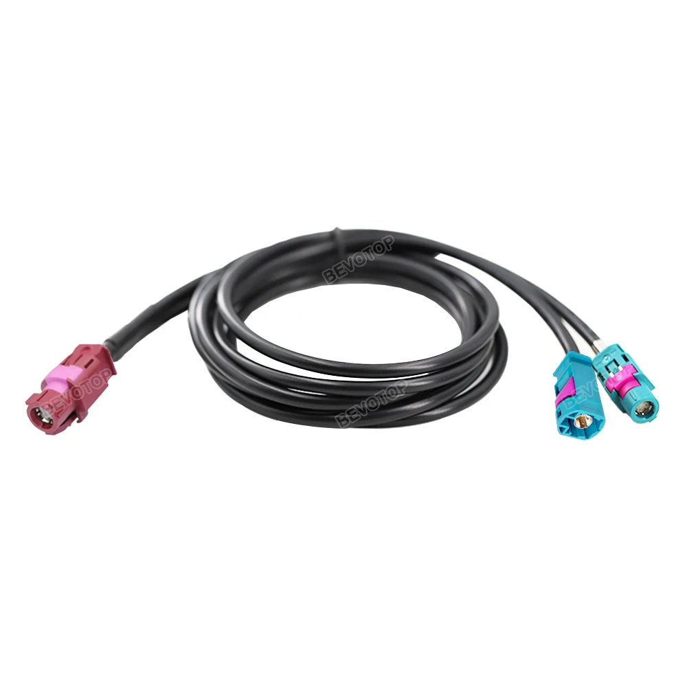 

1PCS Y Type 1 to 2 Splitter HSD LVDS Cable 4 Pin Code D Female to Code Z Female & Z Male Connector Video Line LVDS Wire Harness