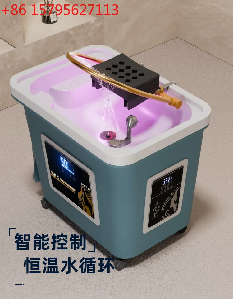 

Передвижная раковина для очистки головки резервуара для хранения воды не подключена к канализационной трубе и постоянной температуре воды.