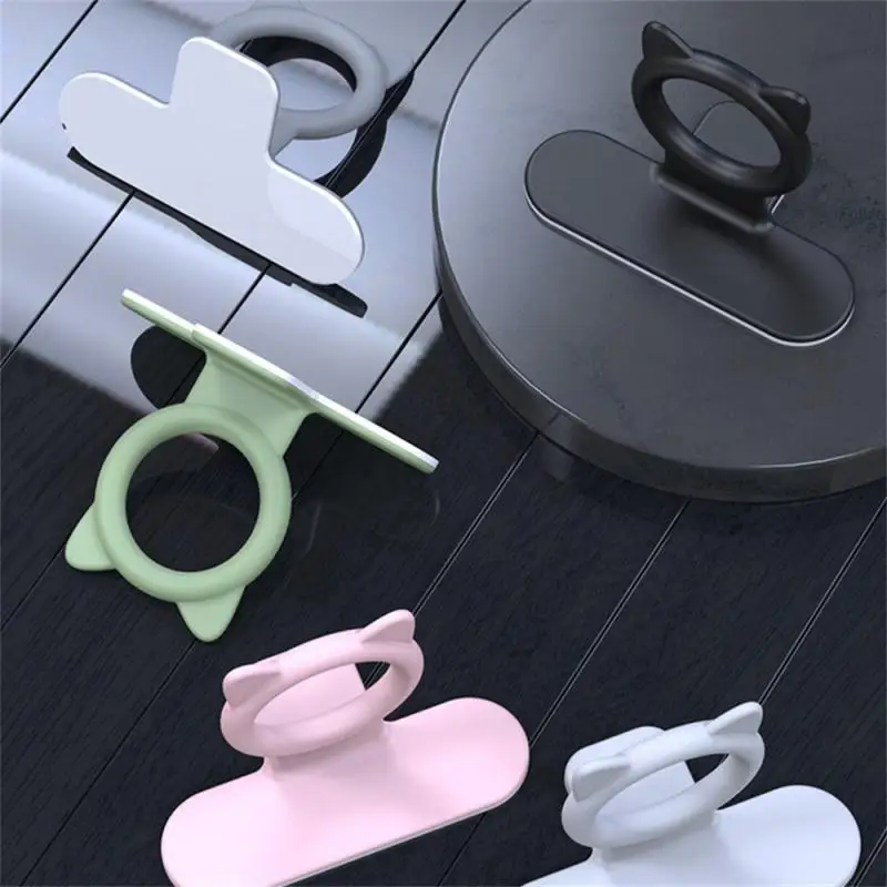 Toilet Lapper Elegant Handle Preferred Material 5 Colors Circle Household Daily Necessities Lid Flip Easy Installation Silicone