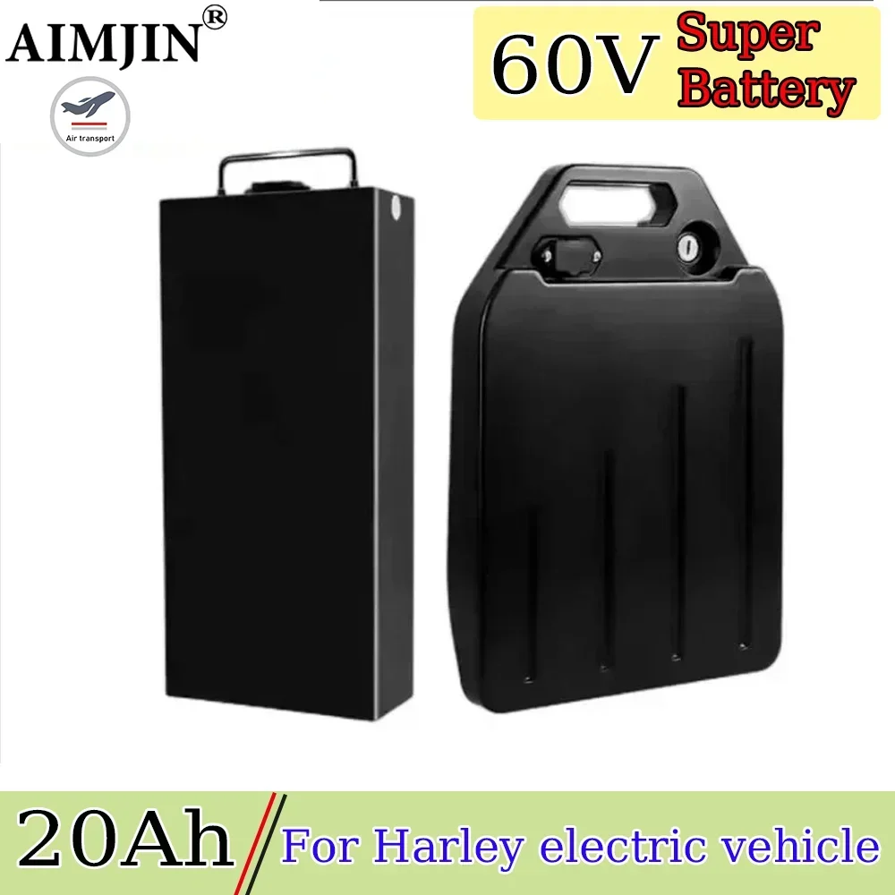 

Harley Citycoco 60v 20Ah Electric Motorcycle Waterproof 18650 Lithium Battery Suitable for CityCoco Electric Scooter Battery