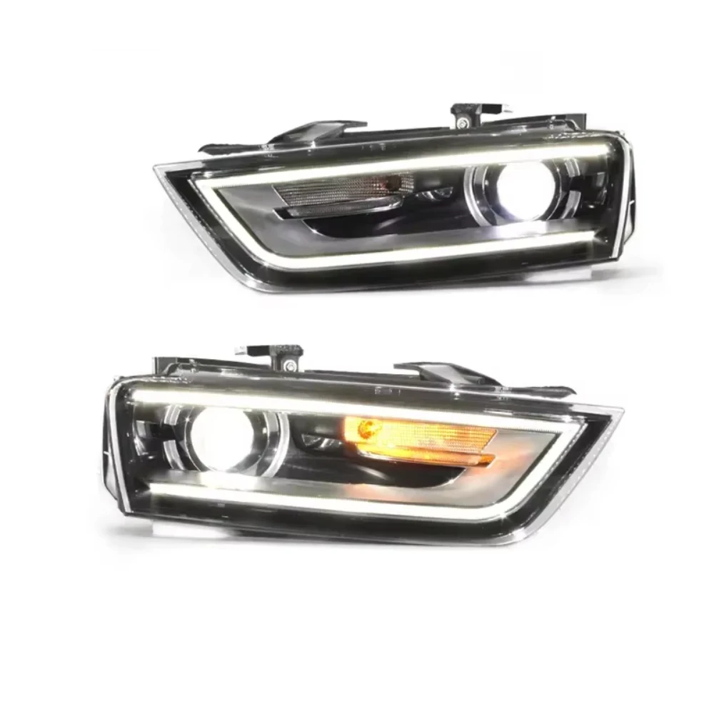 

SMVP Auto suitable for Audi Q3 2012-2015 Headlights Assembly Modified Led Head Light DRL signal turn lamp for Audi