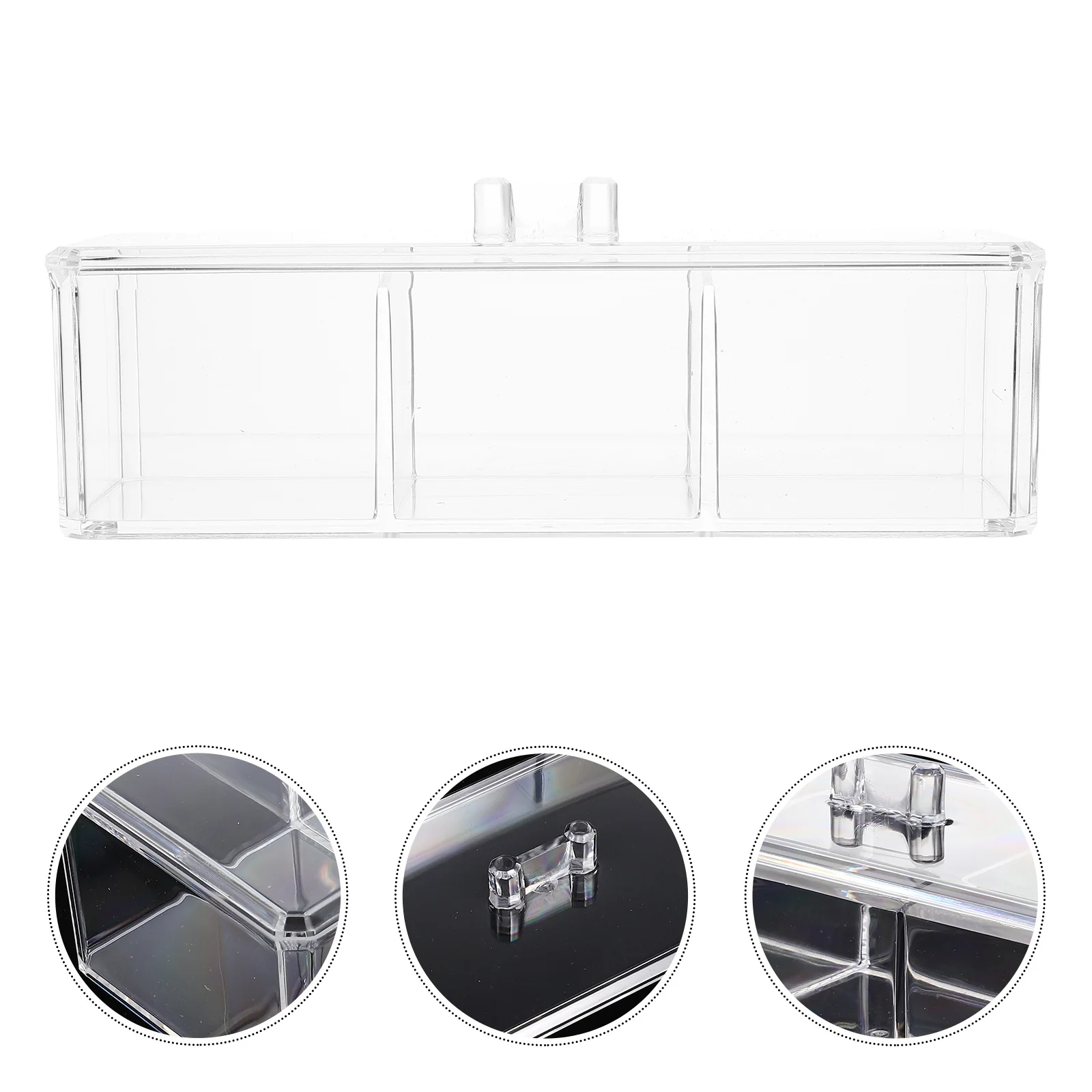 منظم مكياج سطح المكتب، صندوق تخزين متعدد الشبكات، براعة رائعة، إكسسوار منزلي عملي متين، هدية عيد الميلاد وعيد الميلاد