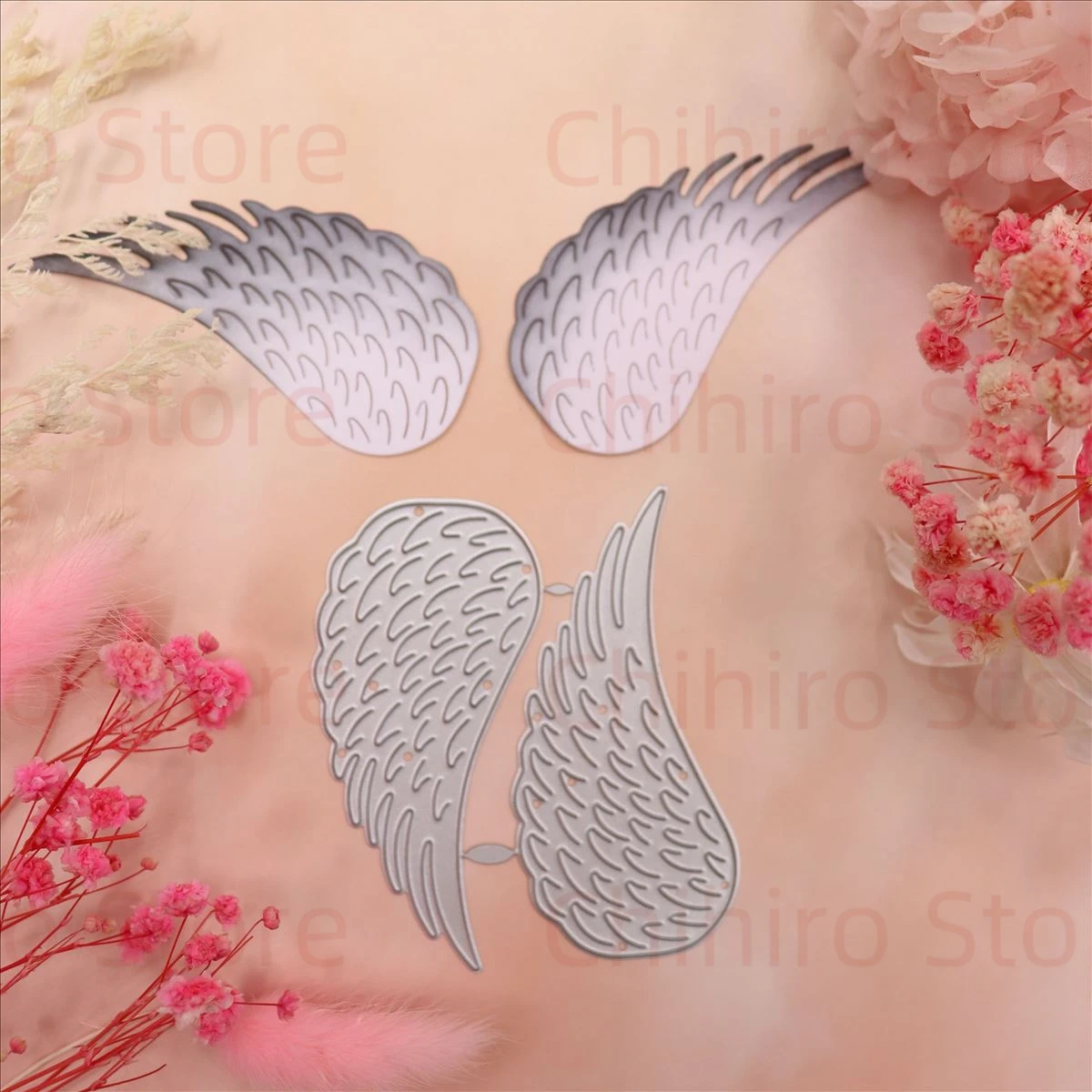 Angel Wings Cutting Dies Scrapbooking New DIY Scrapbooking Photo Album Decorative Embossing DIY Paper Card