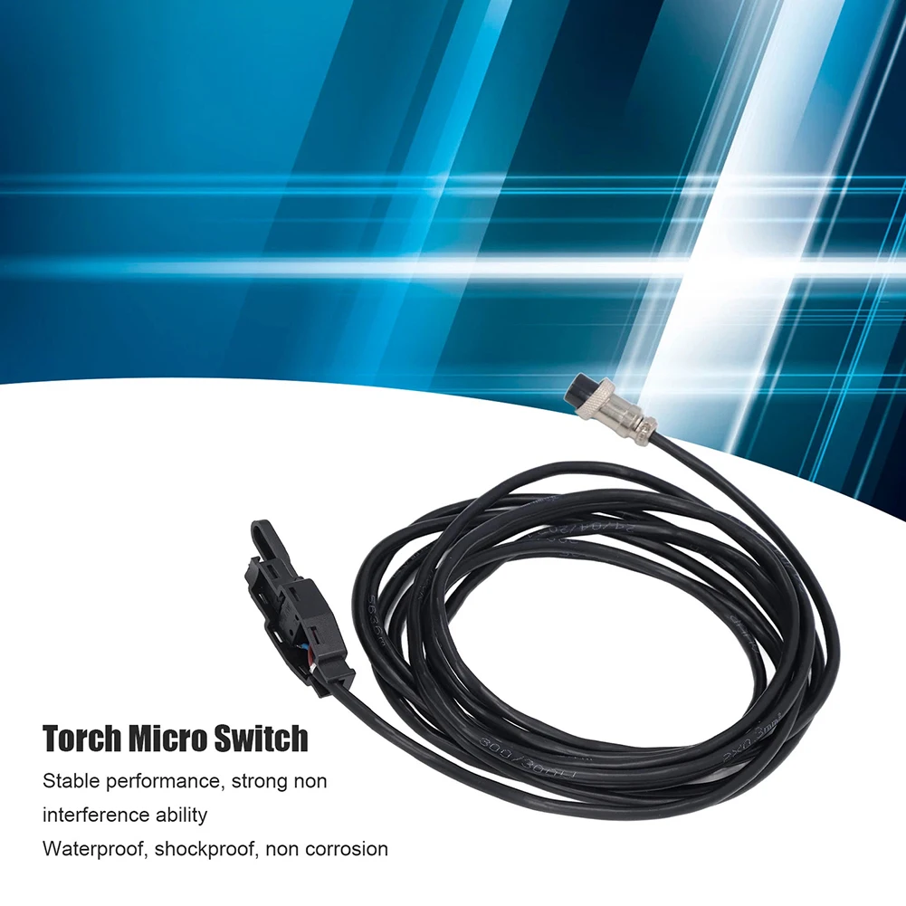 For TIG Welding for torch Switch Trigger with Aviation Fitting GX16 2 Connector and 4 3 Meter Wire for Long Term Welding Use