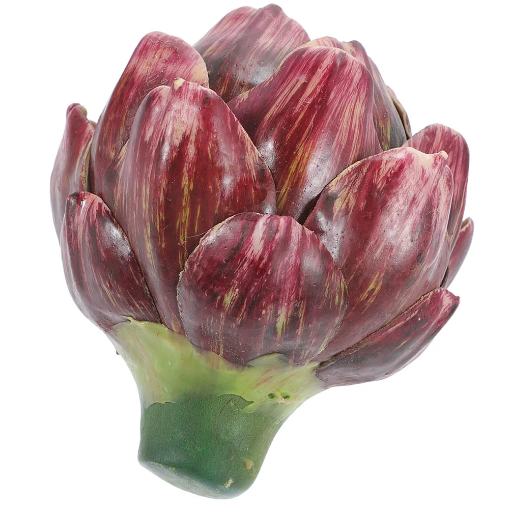 

Artificial Artichoke Models Rose Home Decor Wedding Purple Red Fake Vegetable Props Shop Display Silk Flower Durability