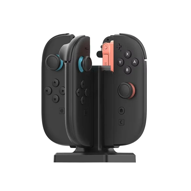 【التسريع الأخير!】محطة شحن فعالة متوافقة مع 4 قاعدة شحن Joycons لجهاز Nintendo Switch 2