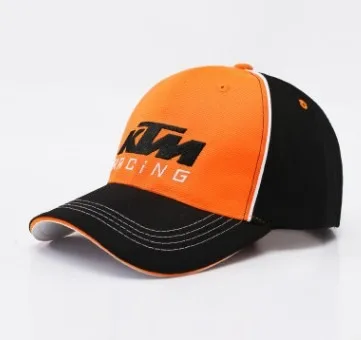 KTM Motorcycle Logo Adjustable Sport Casual Cap Baseball Cap Hip Hop Hat Outdoor Men Women Leisure Cap All Seasons Car Sticker view 2