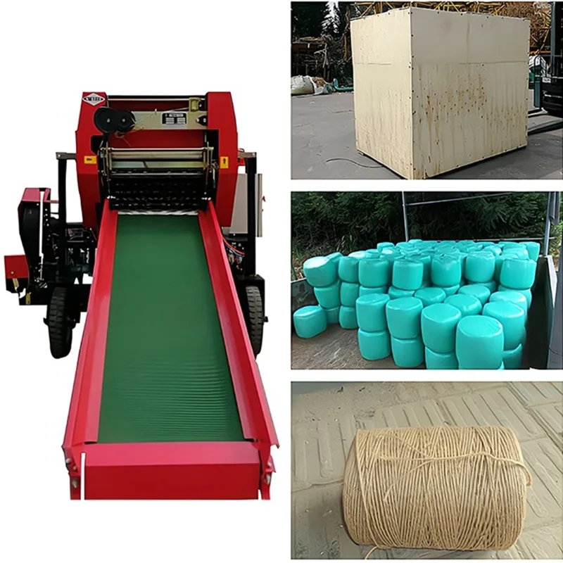 Efficient hay baler machine for tractor star mrb850 mini round hay baler square hay baler machine pto drive for farm