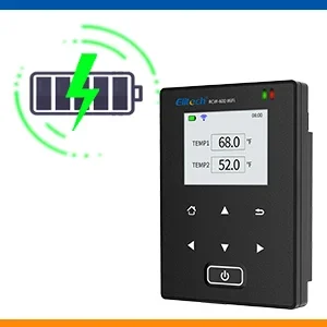 Elitech RCW-600 WiFi Temperature Data Logger Remote Wireless Temperature Recorder with 2 External Temperature Sensor Probes