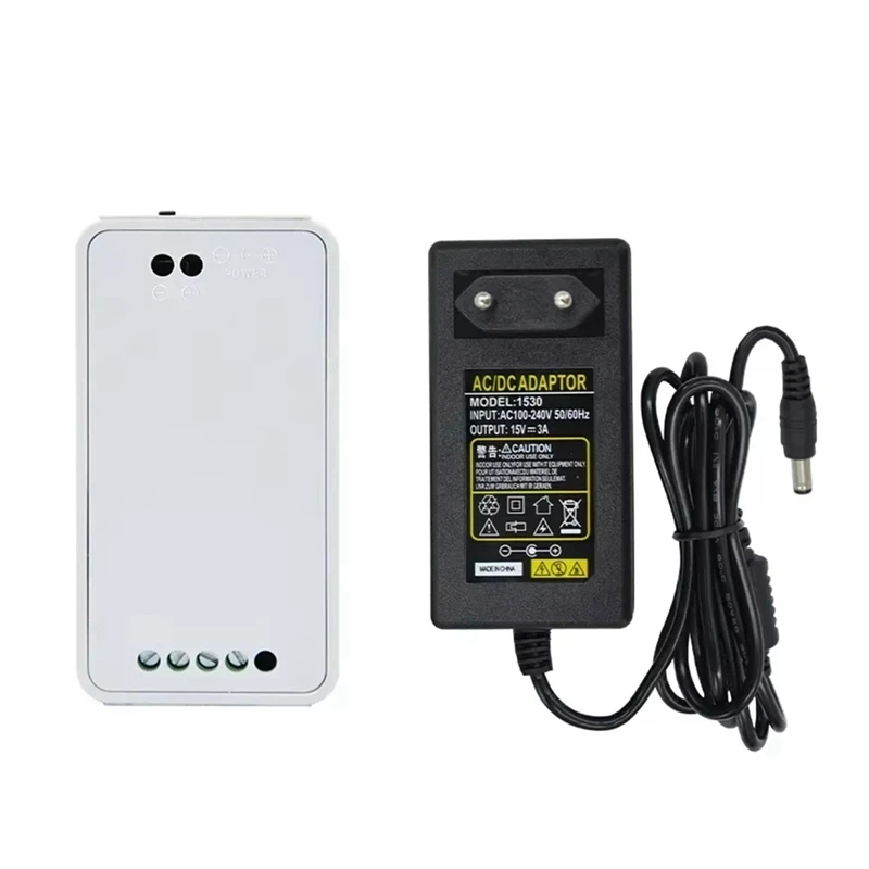 【STOCK】Bluetooth Audio Amplifier Home Power 15W X2 Mini Amplifier for Bathroom Sound System Wall Ceiling Music Speakers EU Plug