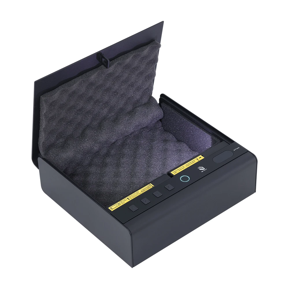 Caja fuerte para pistola con cerradura digital con huella digital