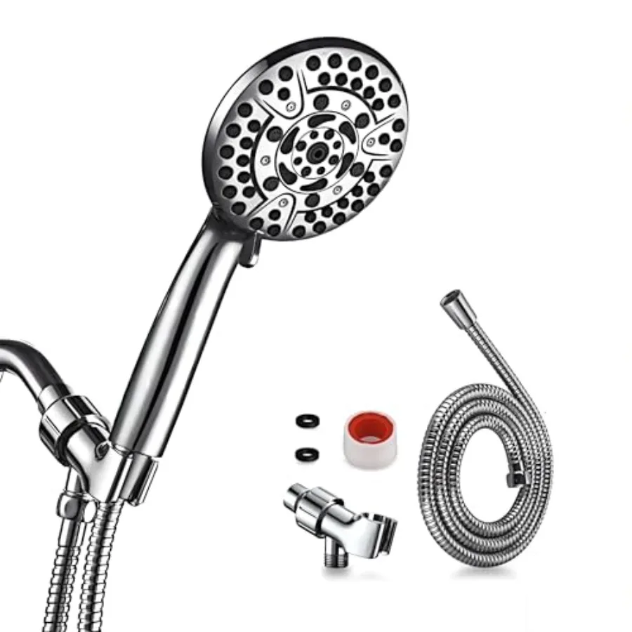 High Pressure Handheld Shower Head with 10 Sprays