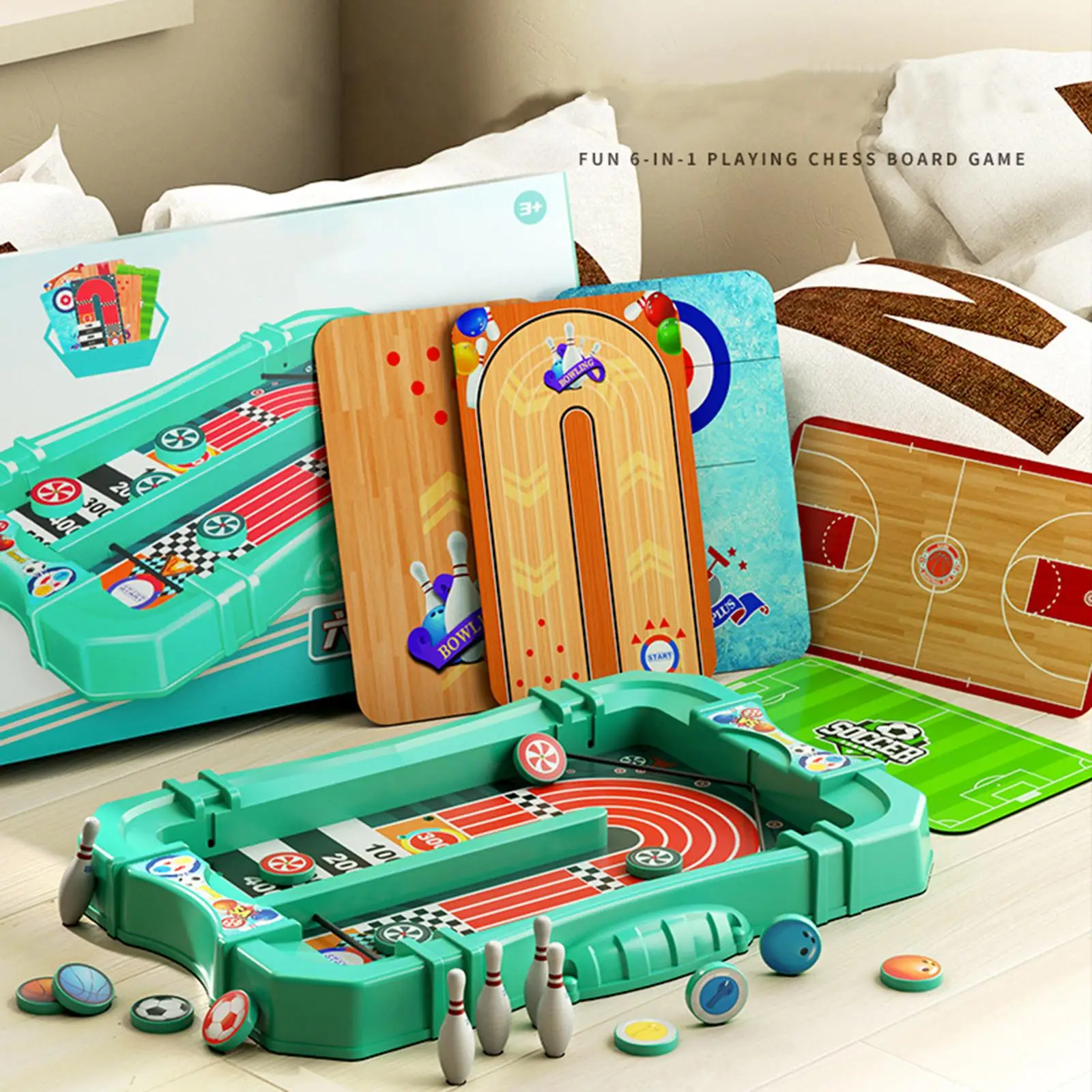 Mini Interactive Foosball Game Parent Child Interactive for Indoor Game Tabletop