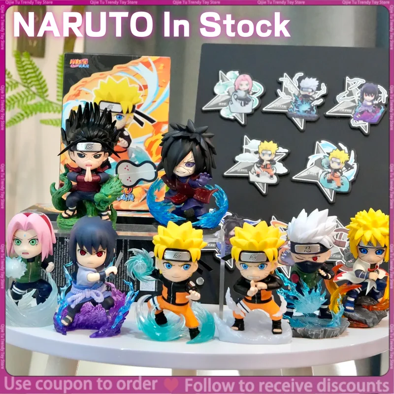 

Genuine In Stock Shippuden Ultimate Battle Series Blind Box Trendy Figurine Ornament Uchiha Cute Gift Holiday Surprise 10-12cm