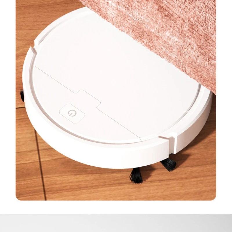 초박형 3-in-1 로봇 진공청소기 및 물걸레: 단단한 바닥, 애완동물 털, 타일 청소용 청소, 습식 및 건식 청소 - 자동 및 충전식