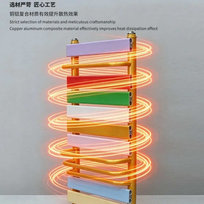 Radiator Copper Aluminum Bathroom Radiator Bathroom, Copper Aluminum, Radiator