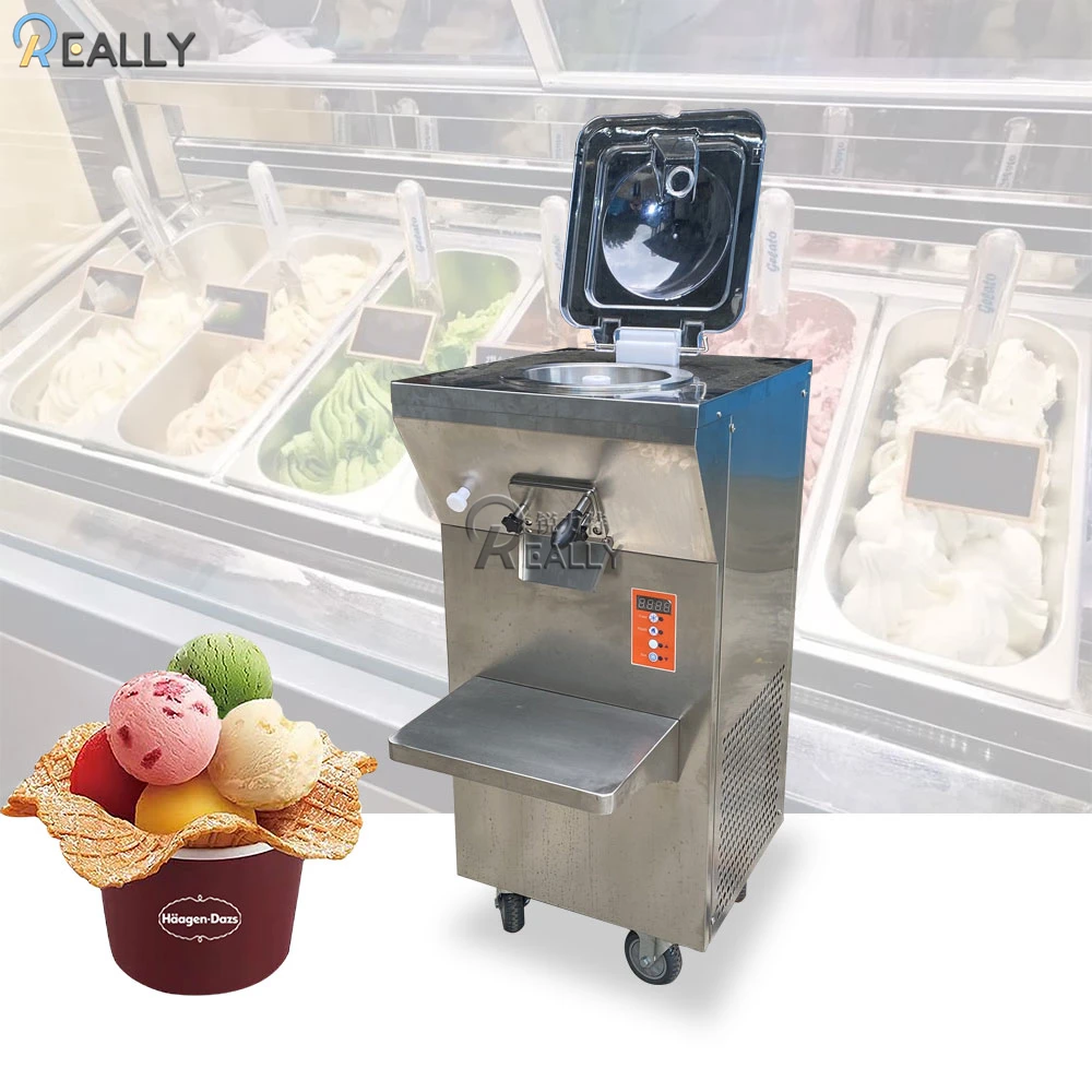 Automatic Ice Cream Maker Machine DIY Industrial Electric Household Small Full Fruit Ice Cream Making Machine