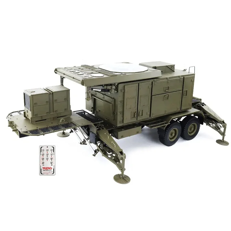 HG P804 Hobby Model Toys 1/12 2.4G KIT Parts for HG-P802 Car Radio Control Army Truck RC Military Tractor Radar Trailer Vehicle