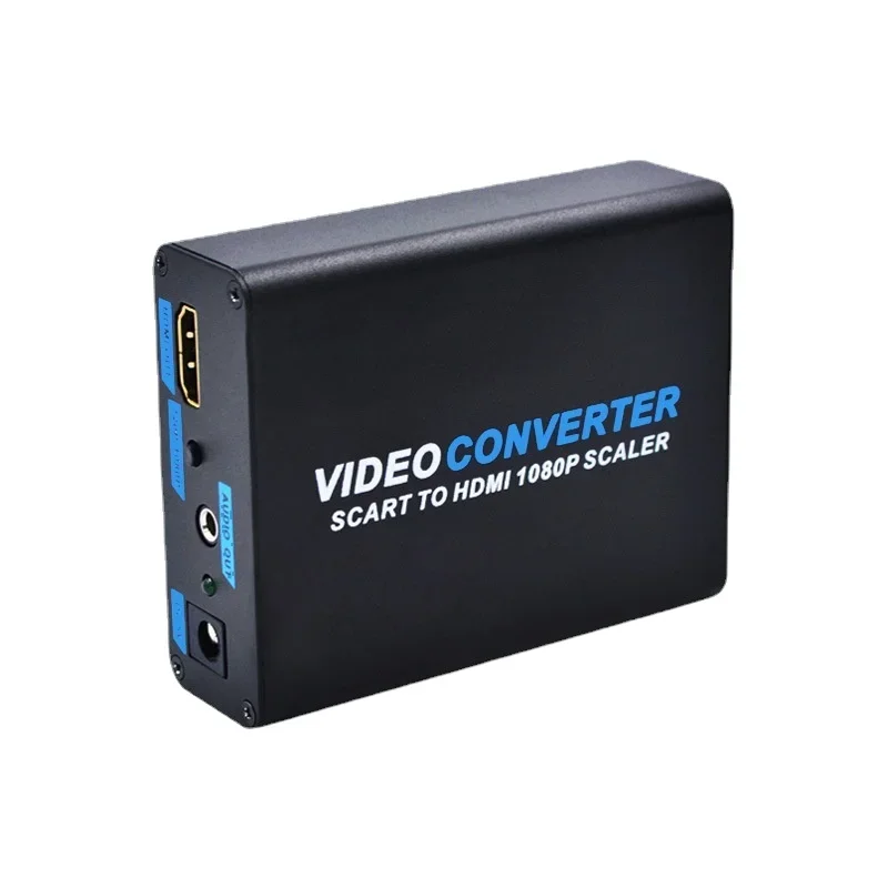 SCART To HDMI Converter - Game Adapter with High Definition Video Conversion and Video Conversion Box