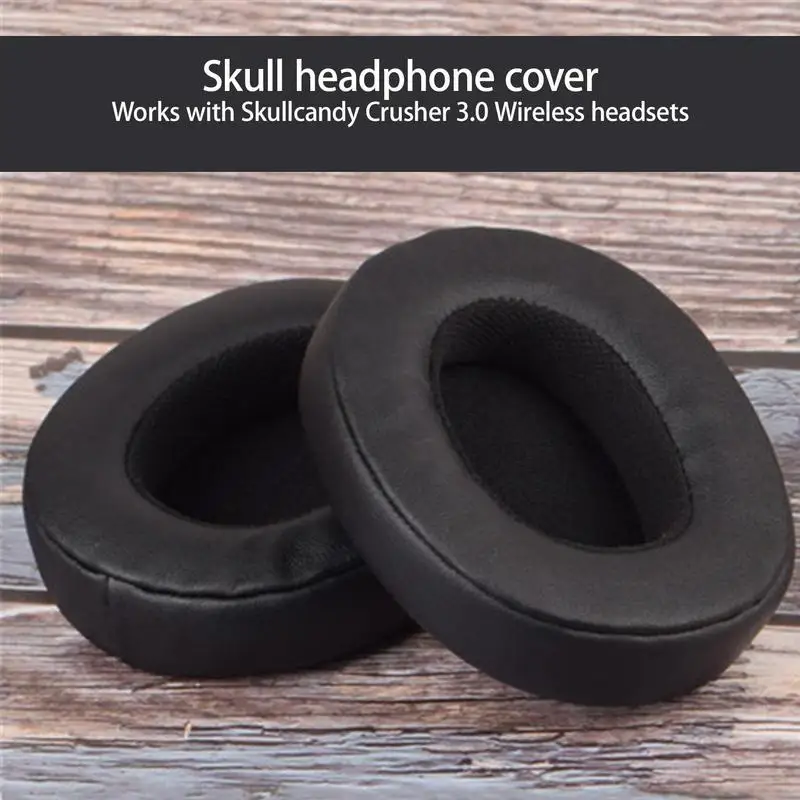 Almohadillas para auriculares, cubierta de repuesto de esponja suave, Reduce las molestias, calidad de sonido de Metal, Ideal para trituradora Hech 3,0 ANC Venue EVO