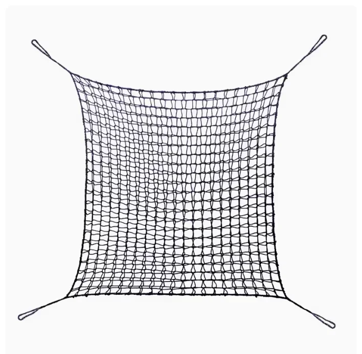 Factory directly sales safety aerial net hammock floor net with rope and nails loft nets hammocks