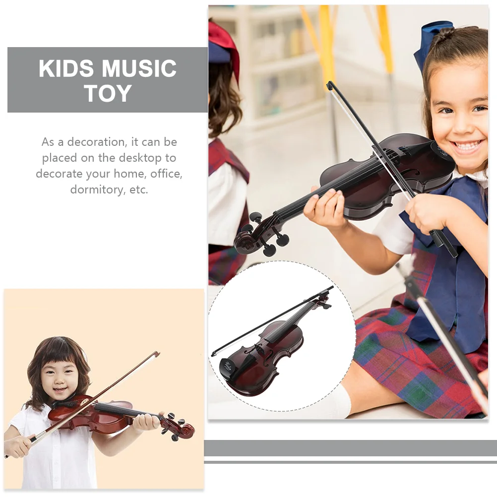 Musical Toy Toddler Violin 6-string Instrument Plastic Small Performance Adornment