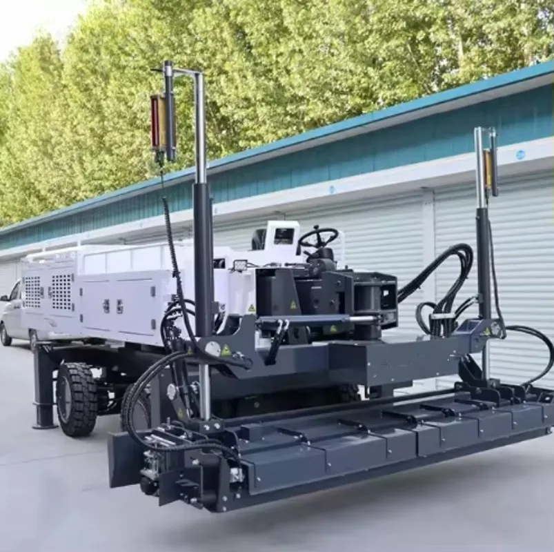 Waterproof Dustproof Laser Screed Machine Sealed Circuit Design Adapt Harsh Construction Environment Automatic Concrete Floor