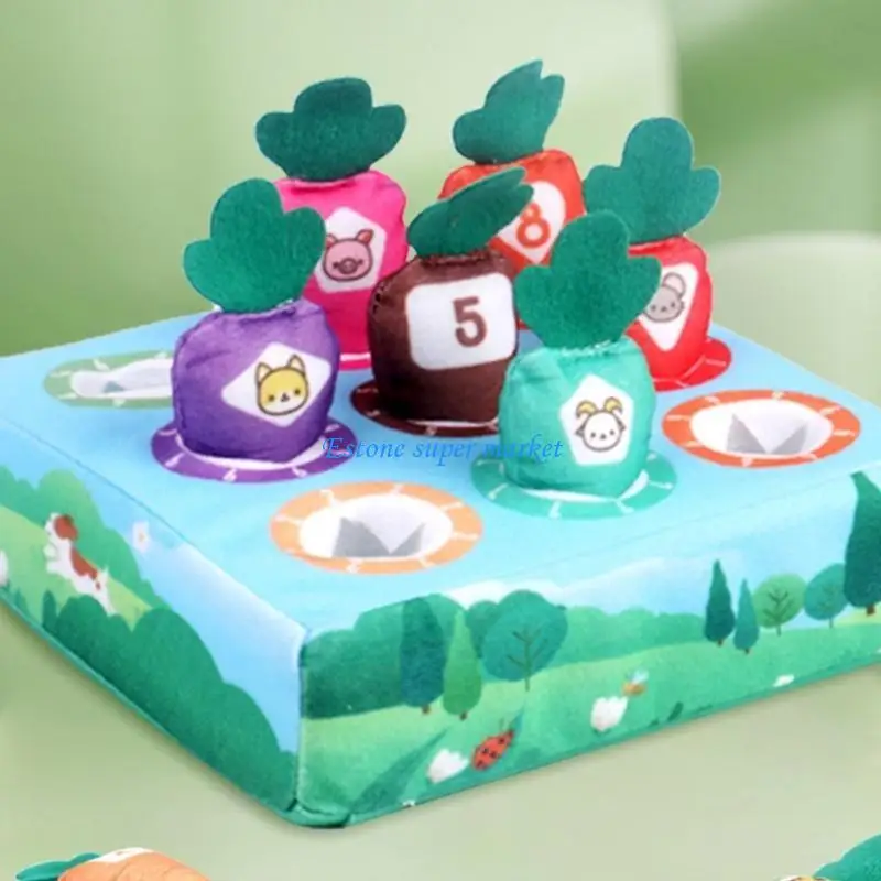 090B APPRENDIMENTO PAETTORE PER GIOCHI PLUSH PLUSH PLUSH CARROT GAME