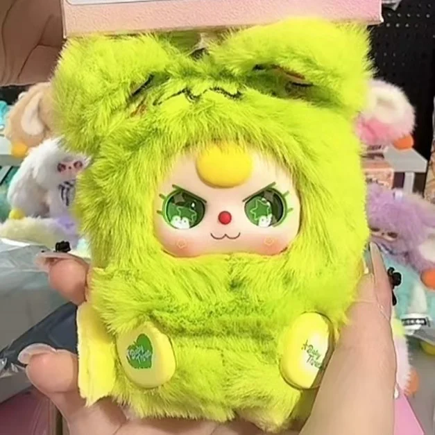 

Baby Three For Anime Lovers In Stock Weirdly Adorable Mini Blind Box Cute Animal Doll Keychain Pendant Collectible Figure Gift