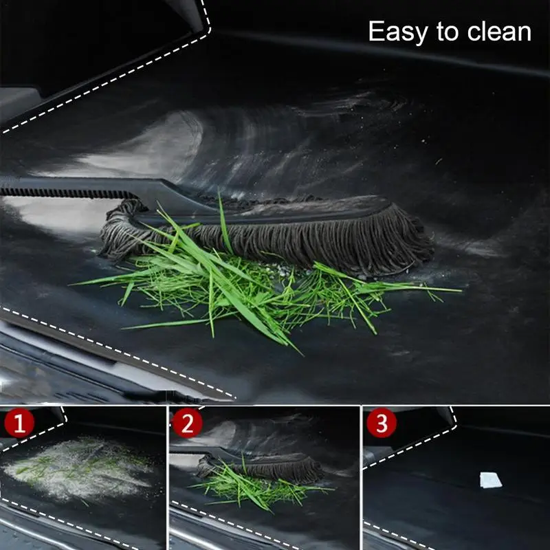 Car Heavy Duty Trunk Mat Oxford Cloth Automotive Cargo Mat Car Trunk Protective Liners Interior Vehicle Supplies