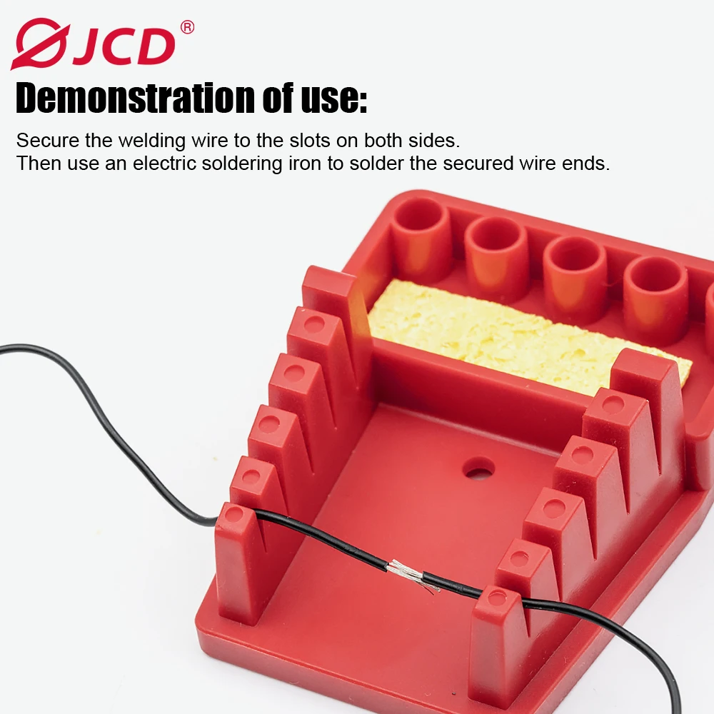 JCD New Welding Wire Fixture Soldering Wire Holder With Sponge Soldering Iron Tip For Motherboard Soldering Repair Tools WG16