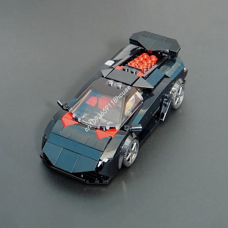 

388PCS Lamborghinis Elemento City Champions SuperCar CreativeToy Birthday Model Blocks Moc Kids Christmas Gifts