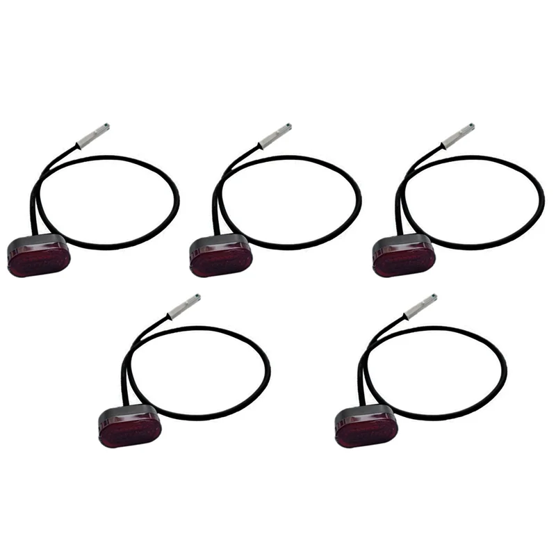 

5X Electric Scooter Tail Light Warning Lamp LED Rear Light For Ninebot MAX G30