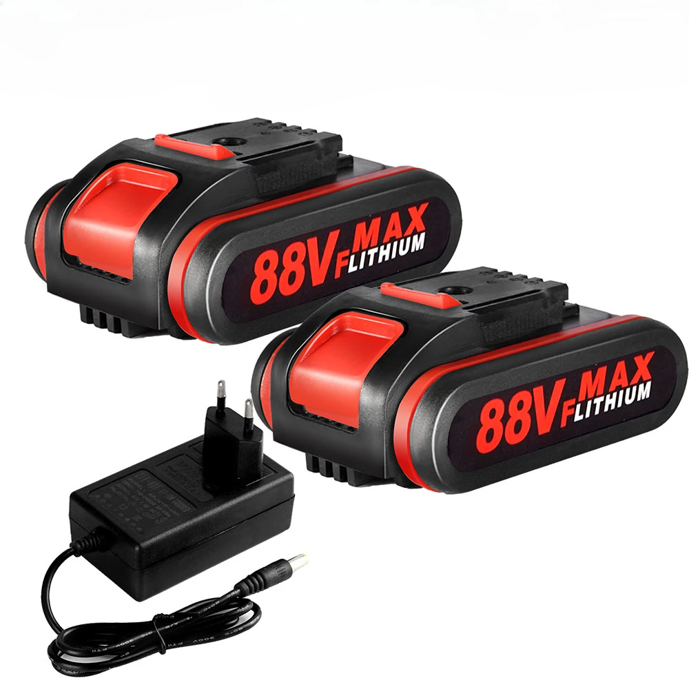 88VF Rechargeable Lithium Ion Battery High-capacity Worx Battery for Electric Wrench Saw Cordless Reciprocating Saw for 36VF48VF