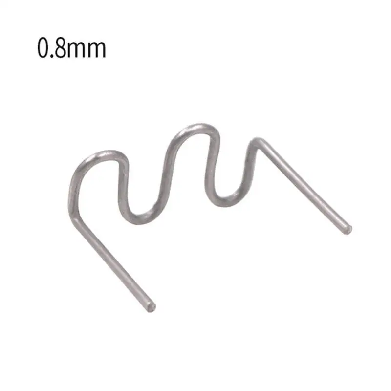 

02DE 1200Pcs Plastic Repair Hot Staple Welding Staple Plastic Welding Wire Welding Hot Staple Bumper Welding Wire