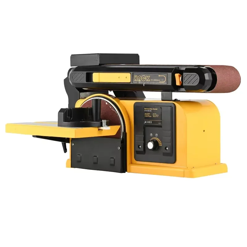 Speed Variable Multi Functional 2 in 1 Combo Belt Sander New Belt Disc Sander Belt Grinder