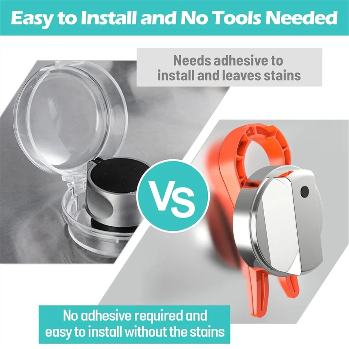 2026 Trend Gas Stove Knob Lock, Stove Knob Locks Proof Oven Knobs Covers Lock 5 Pack