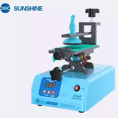 SUNSHINE SS-918L plus 7 in 1 Screen Separator 360° Rotation & Tiltable Panel Flex Protection